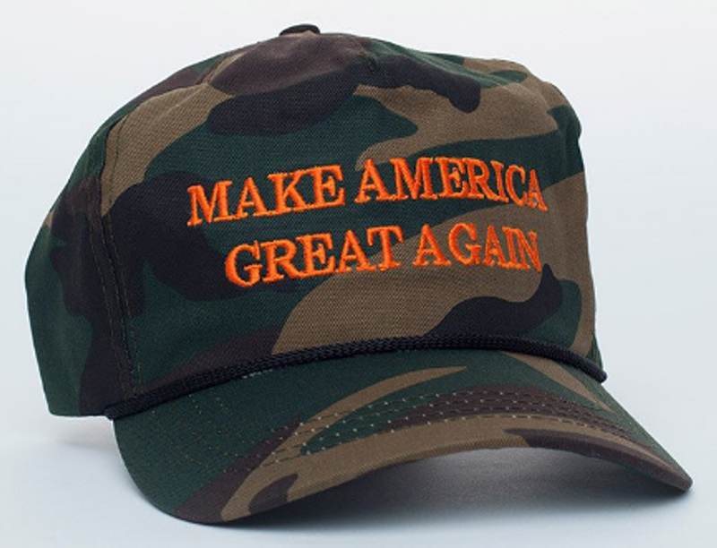 Trump Camouflage MAGA Cap